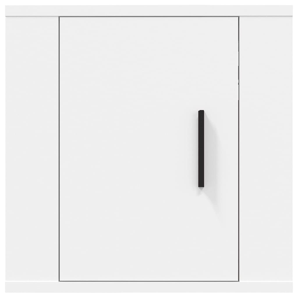 vidaXL TV-Wandschränke 2 Stk. Weiß 40x34,5x40 cm