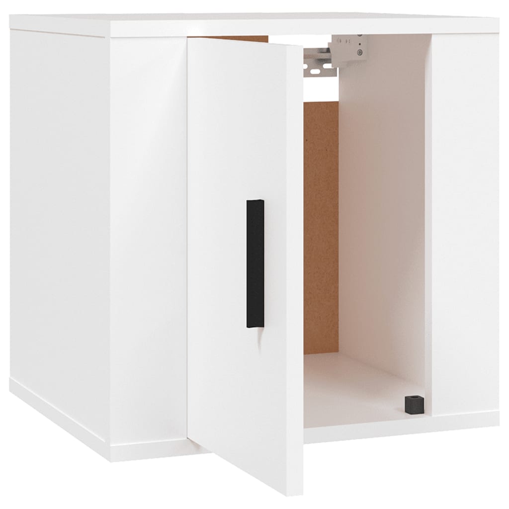 vidaXL TV-Wandschränke 2 Stk. Weiß 40x34,5x40 cm