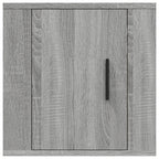 vidaXL TV-Wandschränke 2 Stk. Grau Sonoma 40x34,5x40 cm