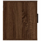 vidaXL TV-Wandschränke 2 Stk. Braun Eichen-Optik 40x34,5x40 cm