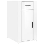 vidaXL Büroschrank Hochglanz-Weiß 40x49x75 cm Holzwerkstoff