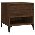vidaXL Beistelltische 2 Stk. Braun Eichen-Optik 50x46x50 cm