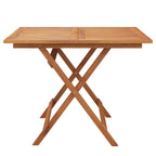 vidaXL Gartentisch Klappbar 90x90x75 cm Massivholz Akazie