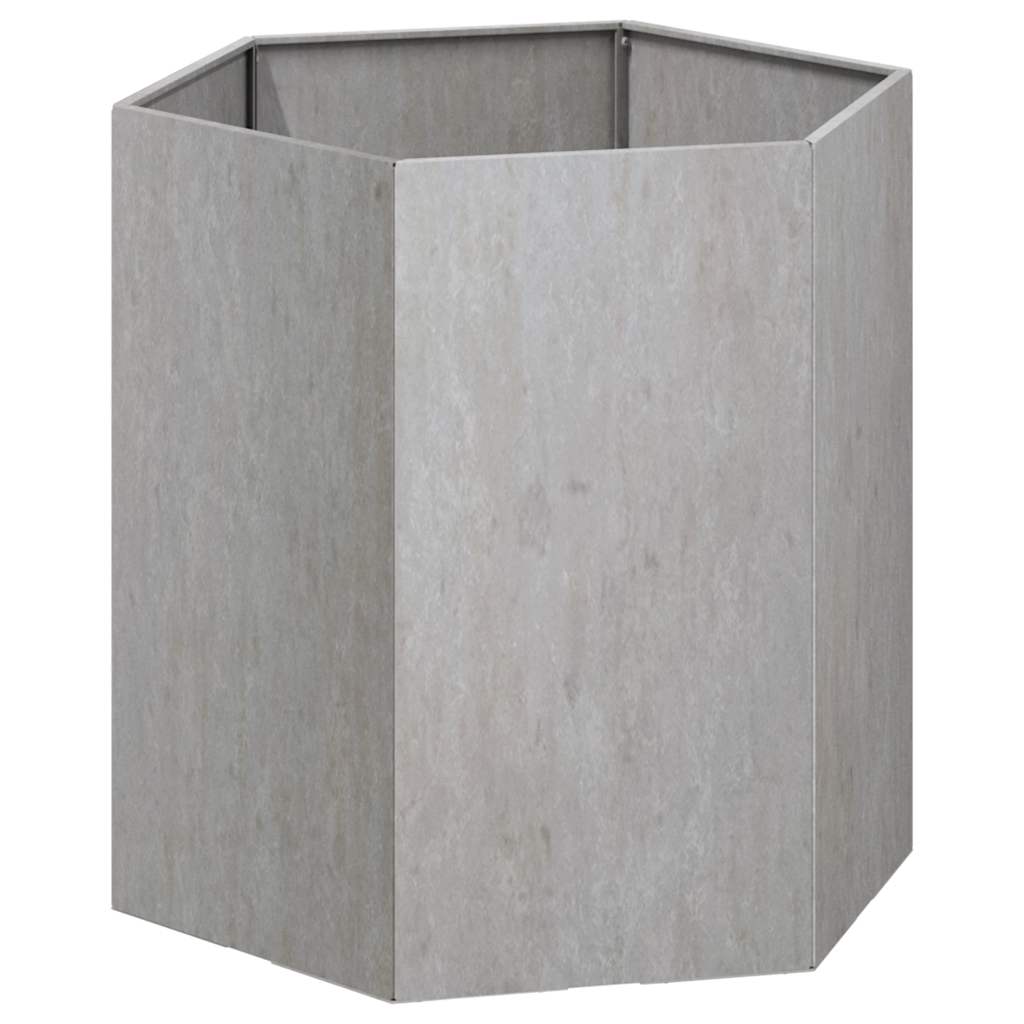 vidaXL Pflanzkübel Rostig 40x40x45 cm Cortenstahl