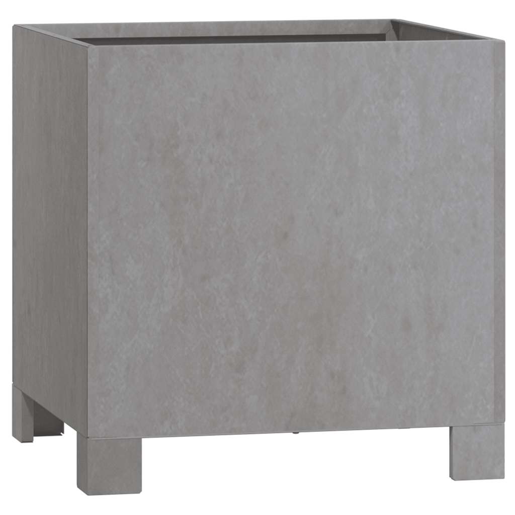 vidaXL Pflanzkübel mit Beinen 2 Stk. Rostig 30x30x30 cm Cortenstahl