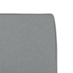 vidaXL Loungesessel Hellgrau 52x75x76 cm Stoff