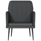 vidaXL Sessel Schwarz 61x78x80 cm Kunstleder