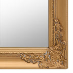 vidaXL Standspiegel Golden 40x160 cm
