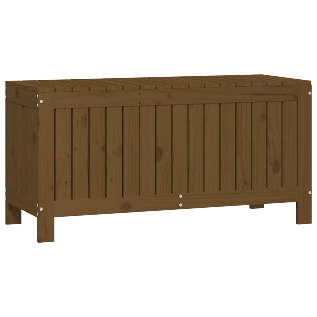 vidaXL Gartentruhe Honigbraun 108x42,5x54 cm Massivholz Kiefer