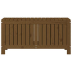 vidaXL Gartentruhe Honigbraun 108x42,5x54 cm Massivholz Kiefer