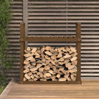 vidaXL Kaminholzregal Honigbraun 110x35x108,5 cm Massivholz Kiefer
