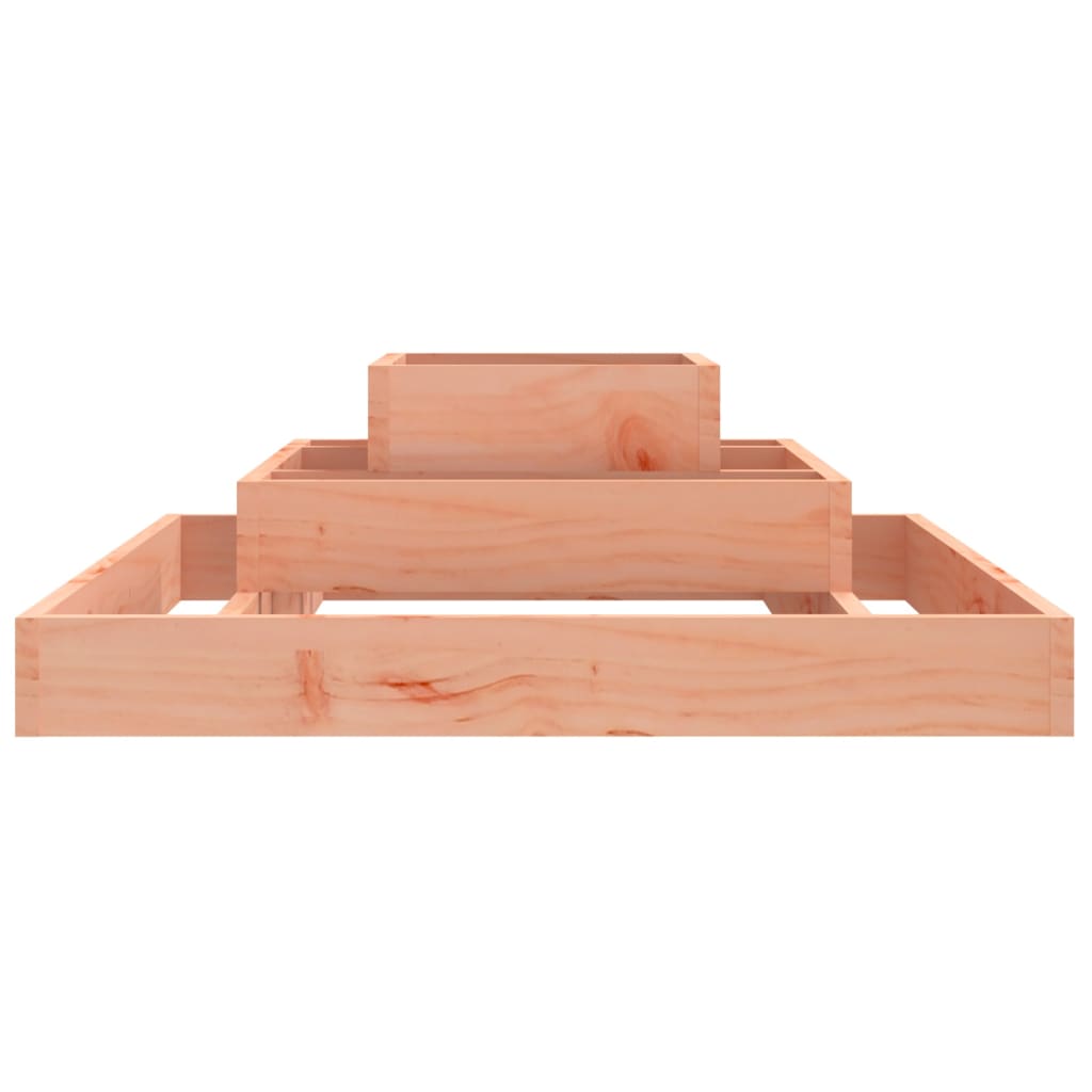 vidaXL Pflanzkübel 80x80x27 cm Massivholz Douglasie