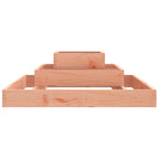 vidaXL Pflanzkübel 80x80x27 cm Massivholz Douglasie