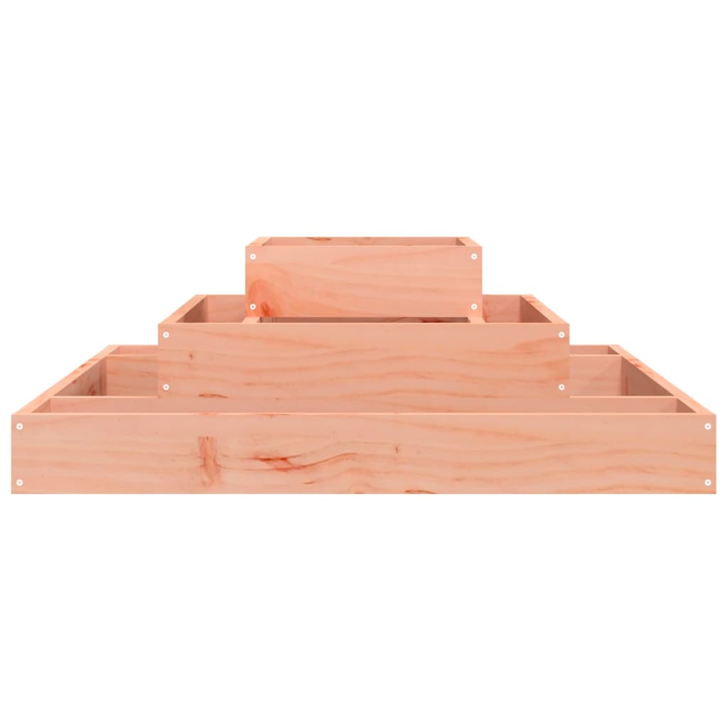 vidaXL Pflanzkübel 80x80x27 cm Massivholz Douglasie