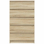 vidaXL Schubladenschrank Sonoma-Eiche 60x36x103 cm Holzwerkstoff