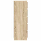 vidaXL Schubladenschrank Sonoma-Eiche 60x36x103 cm Holzwerkstoff