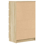 vidaXL Schubladenschrank Sonoma-Eiche 60x36x103 cm Holzwerkstoff