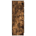 vidaXL Schubladenschrank Räuchereiche 60x36x103 cm Holzwerkstoff