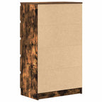 vidaXL Schubladenschrank Räuchereiche 60x36x103 cm Holzwerkstoff