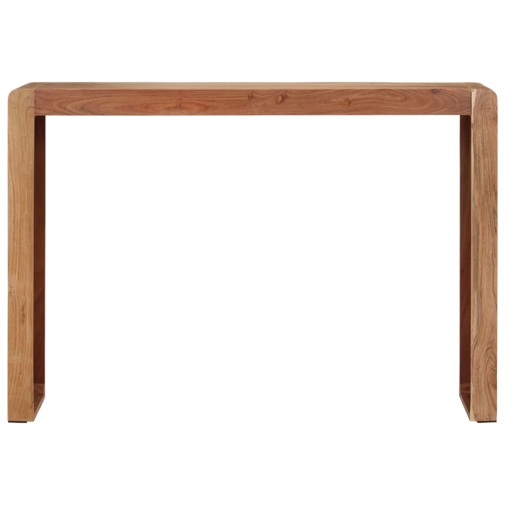 vidaXL Konsolentisch 110x30x76 cm Massivholz Akazie