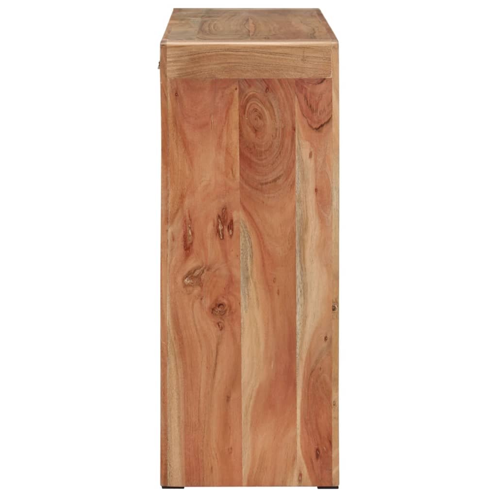 vidaXL Konsolentisch 110x30x76 cm Massivholz Akazie