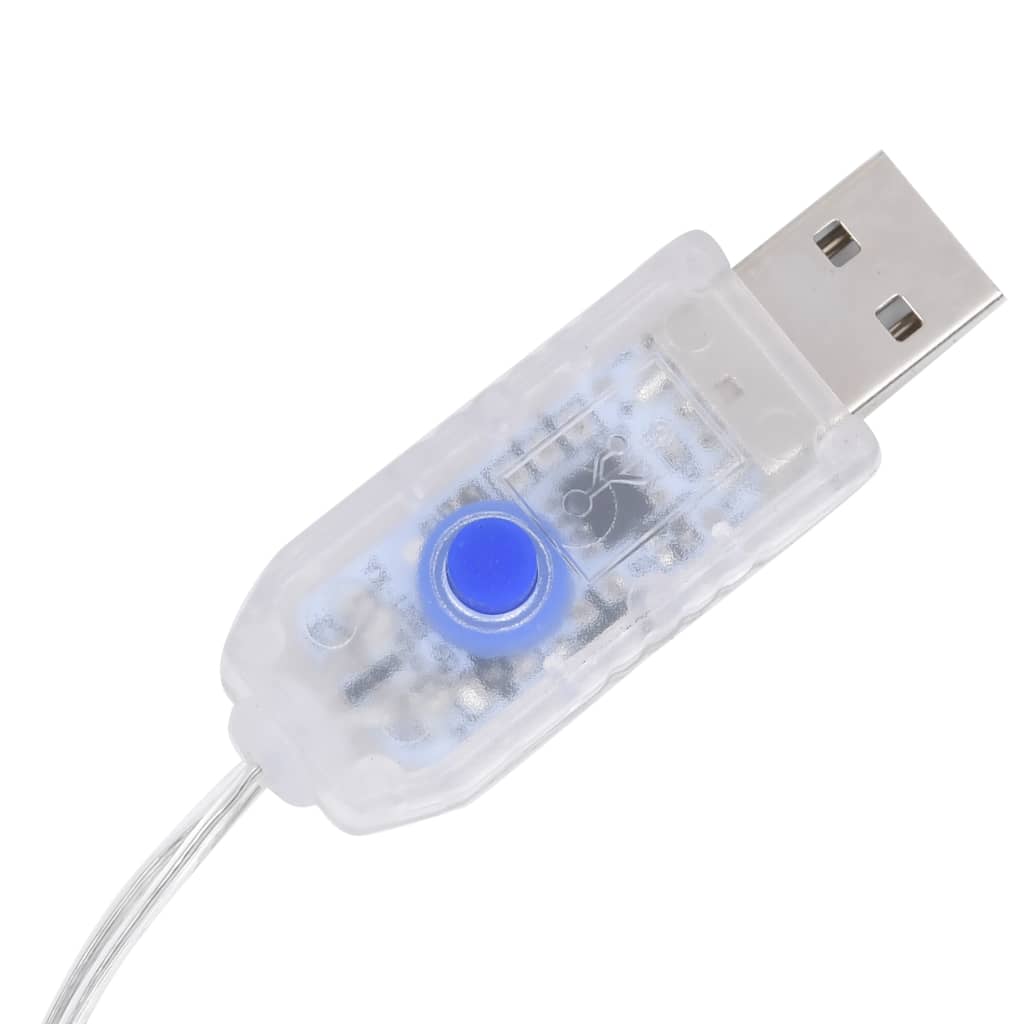vidaXL LED-Rentiere 2 Stk. Acryl 120 cm Warmweiß