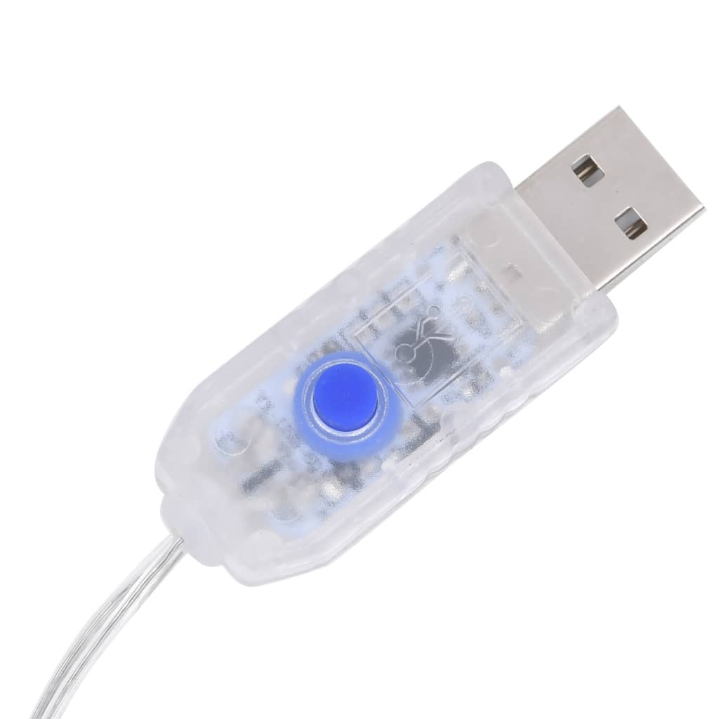 vidaXL LED-Rentiere 2 Stk. Acryl 120 cm Kaltweiß