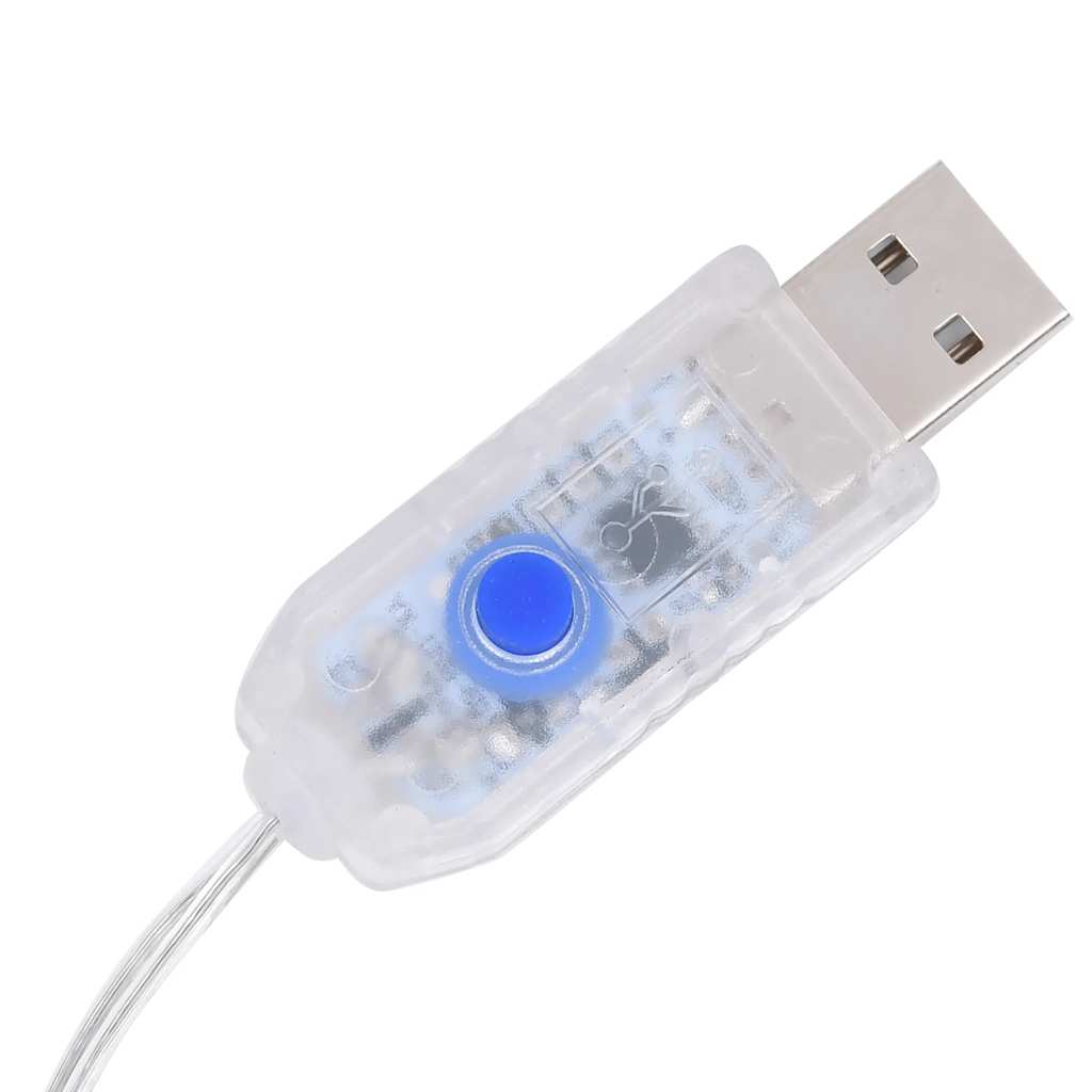 vidaXL LED-Rentiere 4 Stk. Kaltweiß 160 LEDs Acryl