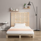 vidaXL Wand-Kopfteil 106x3x91,5 cm Massivholz Kiefer