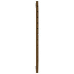 vidaXL Wand-Kopfteil Honigbraun 106x3x91,5 cm Massivholz Kiefer