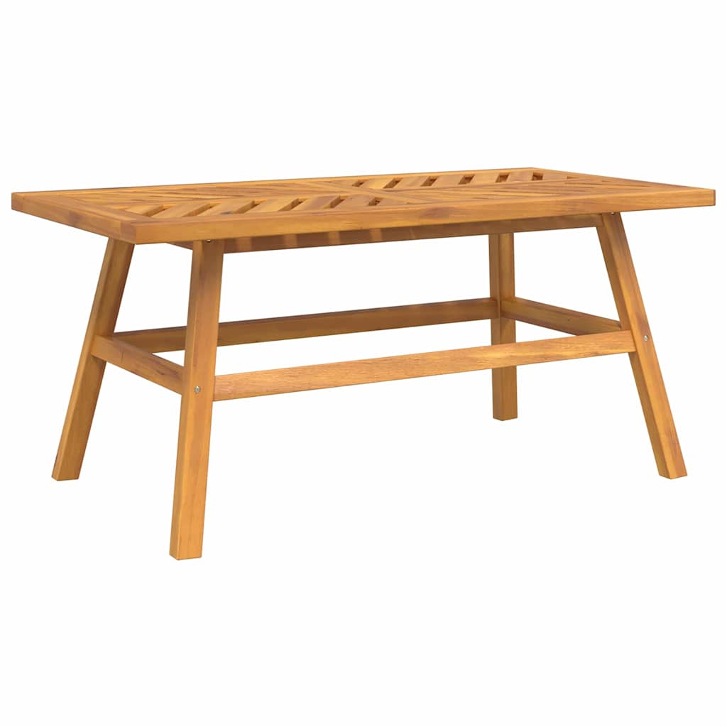 vidaXL Garten-Lounge-Set 3 pcs Braun Massivholz Akazie
