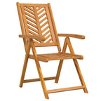 vidaXL Gartenstuhl 6 pcs Braun 57 x 72 x 109 cm Massivholz Akazie