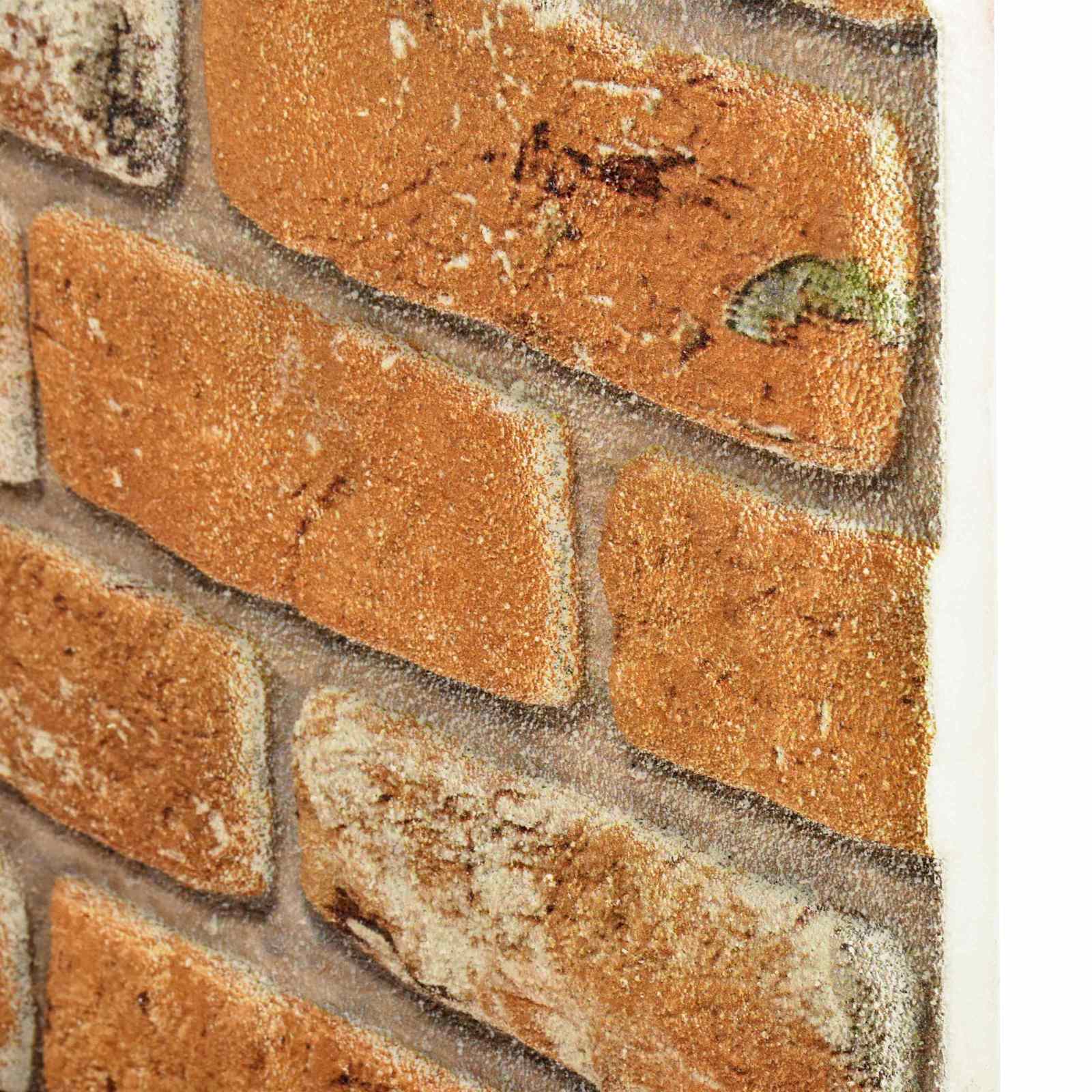 vidaXL Wandpaneele 10 pcs Ziegel 100 x 50 cm EPS-Schaum