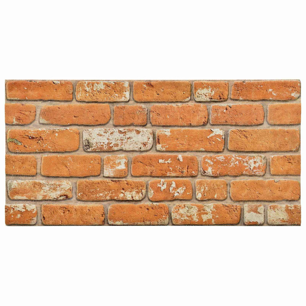 vidaXL Wandpaneele 10 pcs Ziegel 100 x 50 cm EPS-Schaum
