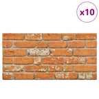 vidaXL Wandpaneele 10 pcs Ziegel 100 x 50 cm EPS-Schaum