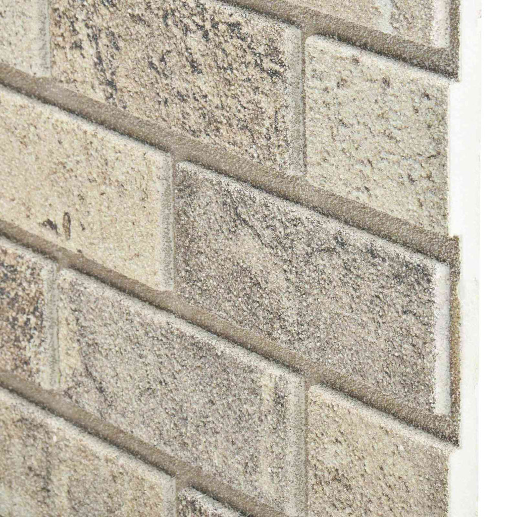 vidaXL Wandpaneele 10 pcs Sand 100 x 50 cm EPS-Schaum
