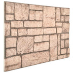 vidaXL Wandpaneele 10 pcs Beige 100 x 50 cm EPS-Schaum