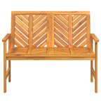 vidaXL Gartenbank 109 cm Massivholz Akazie