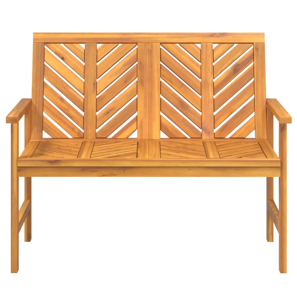 vidaXL Gartenbank 109 cm Massivholz Akazie