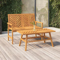 vidaXL 2-tlg. Garten-Lounge-Set Massivholz Akazie