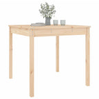 vidaXL Gartentisch 82,5x82,5x76 cm Massivholz Kiefer