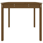 vidaXL Gartentisch Honigbraun 82,5x82,5x76 cm Massivholz Kiefer