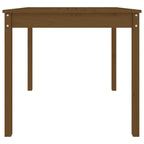 vidaXL Gartentisch Honigbraun 82,5x82,5x76 cm Massivholz Kiefer