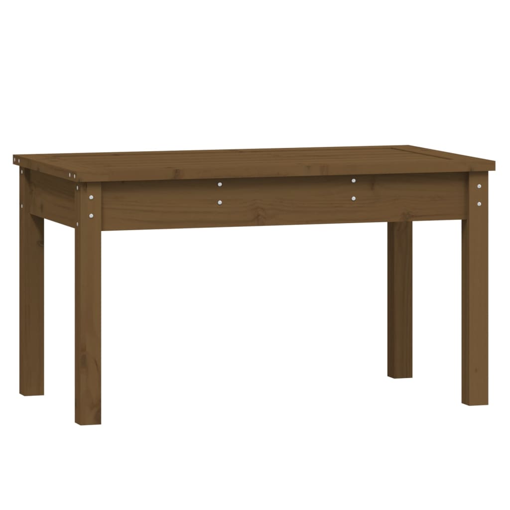 vidaXL Gartenbank Honigbraun 80x44x45 cm Massivholz Kiefer