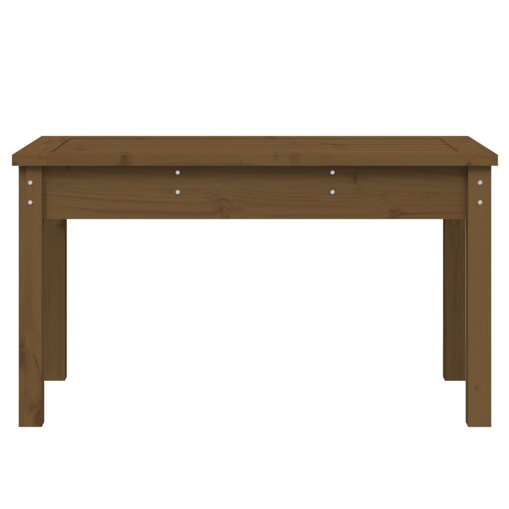 vidaXL Gartenbank Honigbraun 80x44x45 cm Massivholz Kiefer