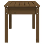 vidaXL Gartenbank Honigbraun 80x44x45 cm Massivholz Kiefer