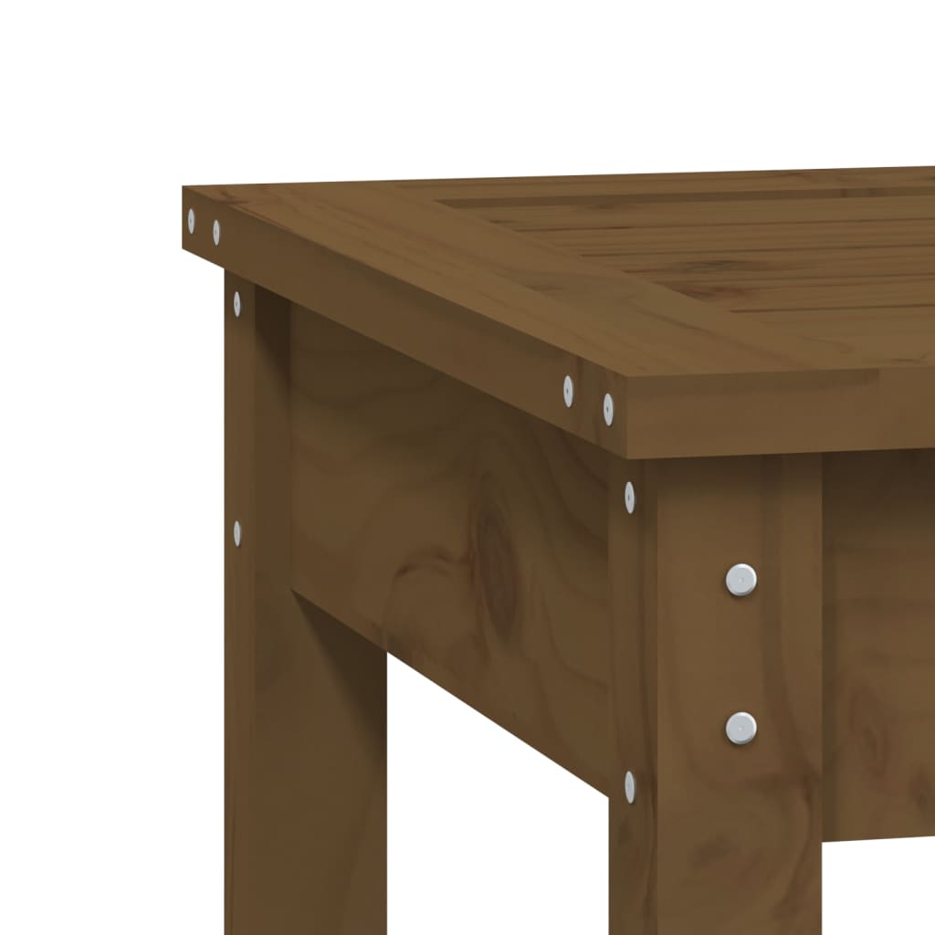 vidaXL Gartenbank Honigbraun 80x44x45 cm Massivholz Kiefer