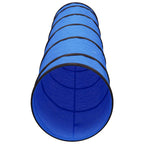 vidaXL Hundetunnel Blau Ø 40x200 cm Polyester