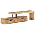 vidaXL TV-Ständer (118–200) x 30 x 40 cm Massivholz Mango
