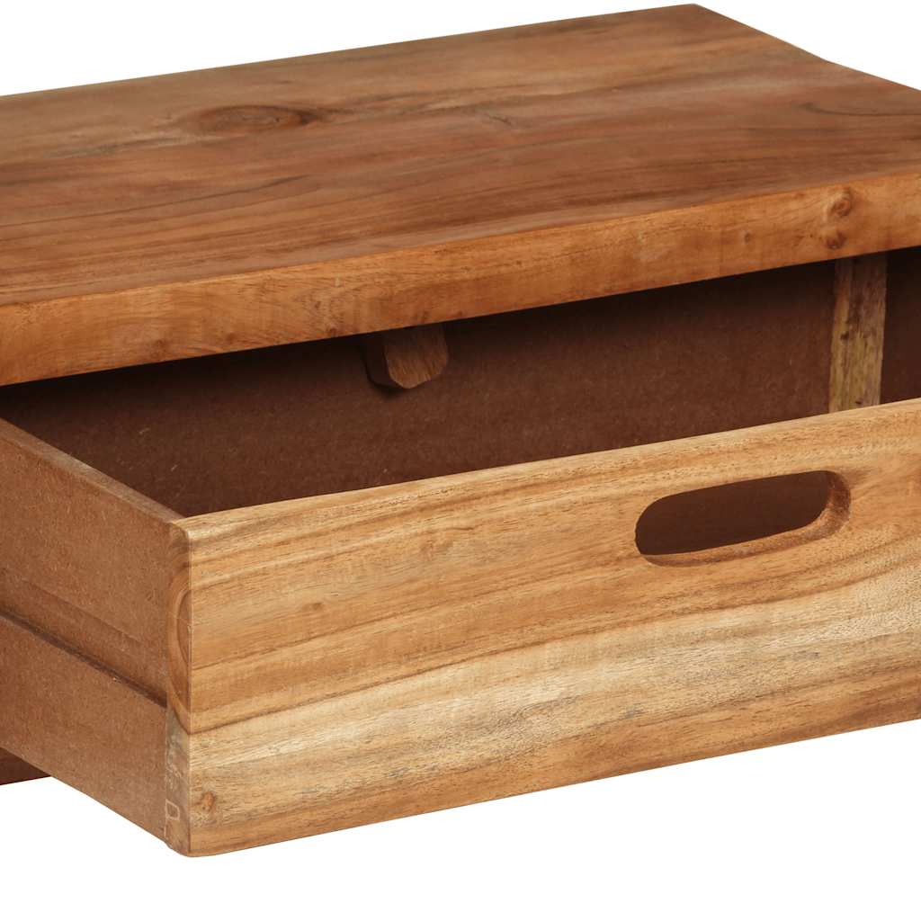 vidaXL TV-Ständer (118-200) x 30 x 40 cm Massivholz Akazie